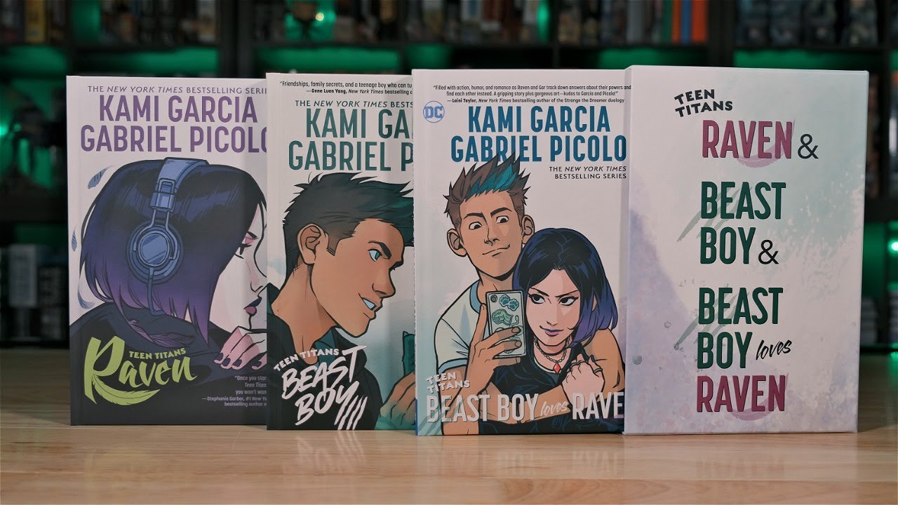 Raven & Beast Boy Box Set First Look