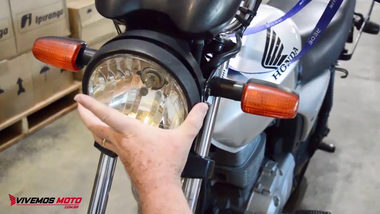 Como trocar uma L&acirc;mpada de LED da moto - Vivemos Moto