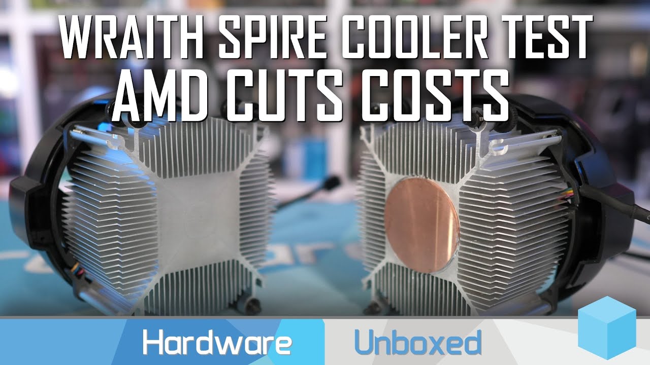 AMD Wraith Spire vs. Wraith Spire, Copper Vapor Chamber Gone!