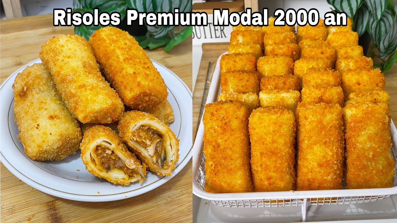 43 PORSI RISOLES PREMIUM MODAL 2000 an, RISOLES CHICKEN MUSHROOM BOLOGNESE