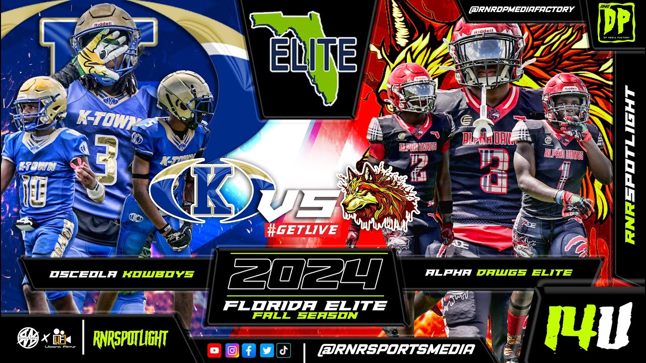 2024 Alpha Dawgs 13u vs Osceola Kowboys 14u | Florida Elite Week 4