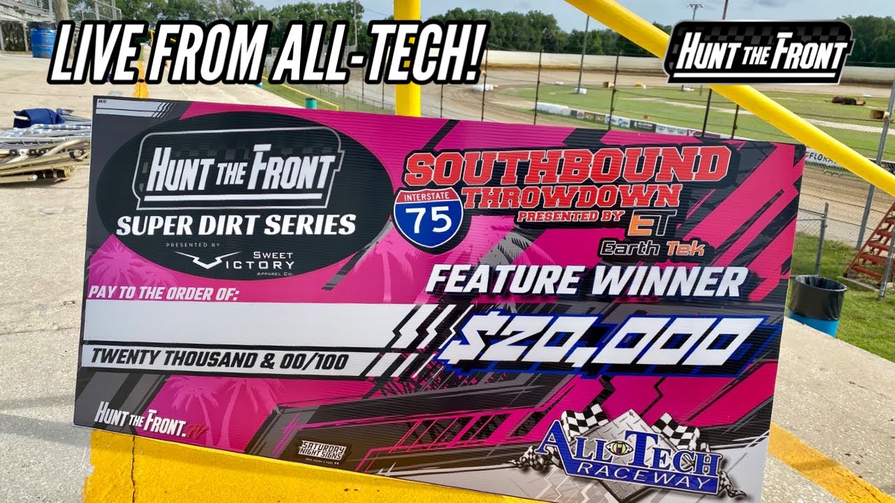 huntthefront.tv | Прямая трансляция | All Tech Raceway | Эллисвилл, Флорида | 7 апреля 2023 г.