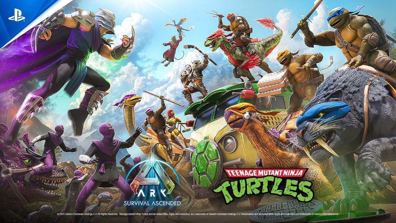 Ark: Survival Ascended x Teenage Mutant Ninja Turtles | PS5 Games