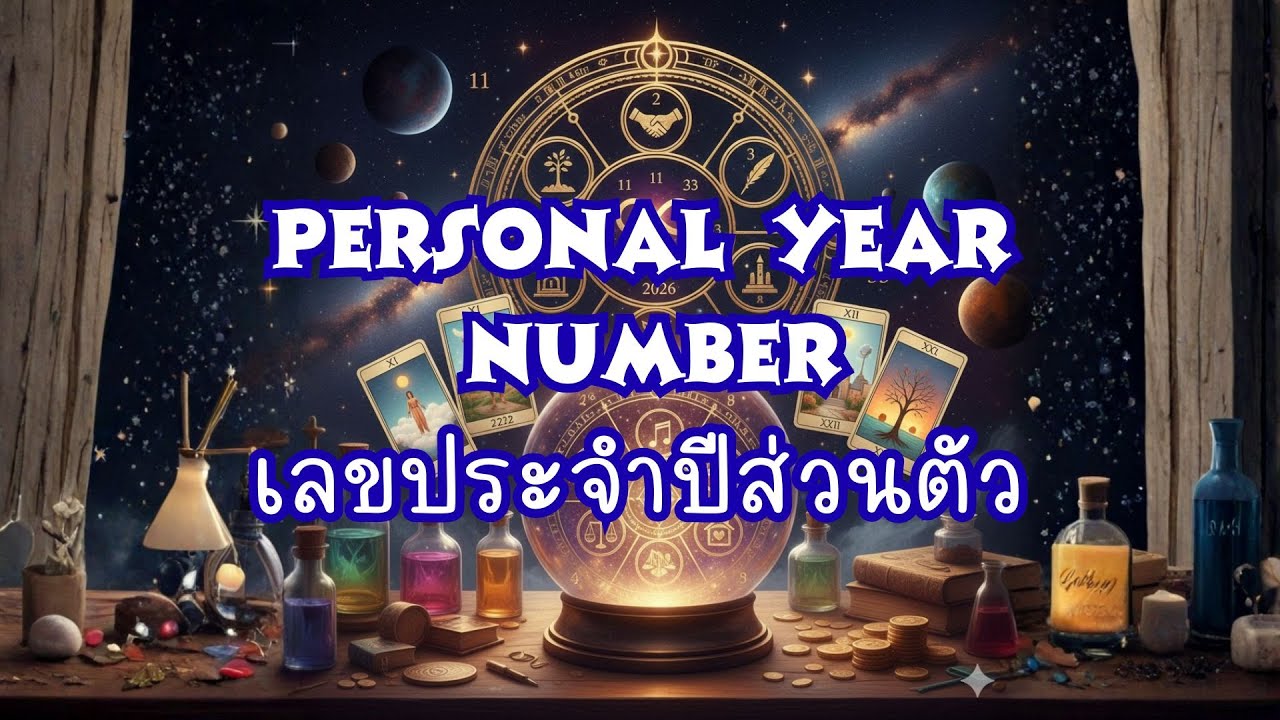 Personal Year Number I เลขประจำปีส่วนตัว