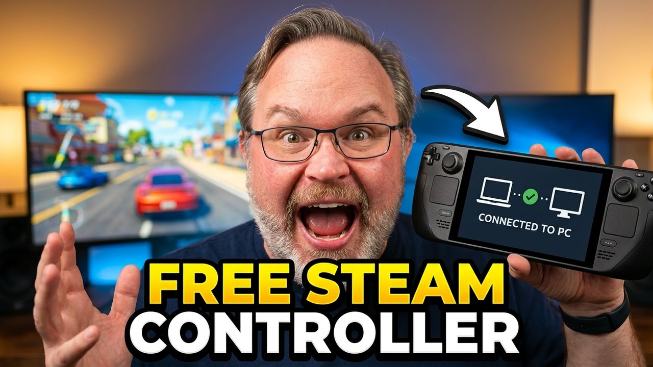 You Don't Need a Steam Controller &ndash; Use Your Steam Deck