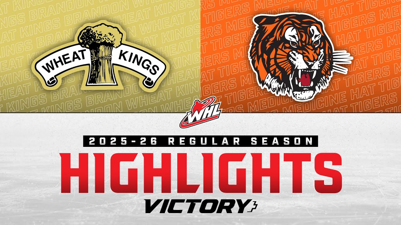 Brandon Wheat Kings at Medicine Hat Tigers 12/17 | WHL Highlights 2025-26