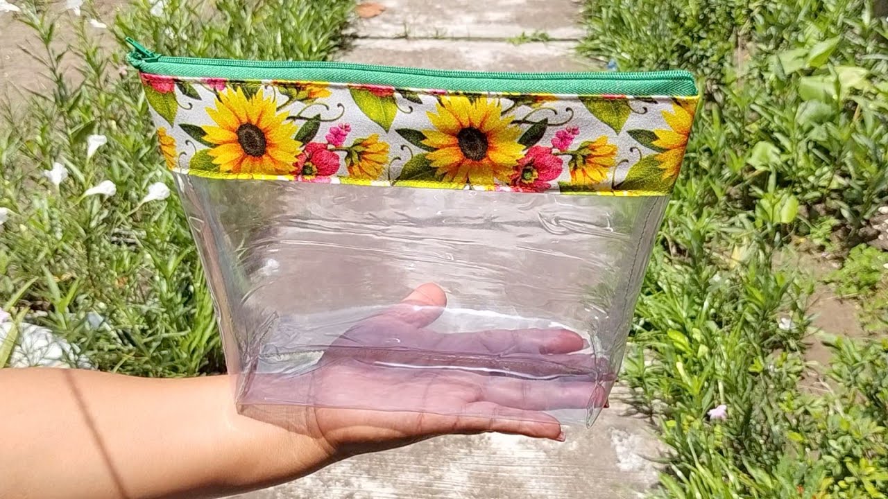 Las vendí muy rápido/ Neceser de vinil transparente