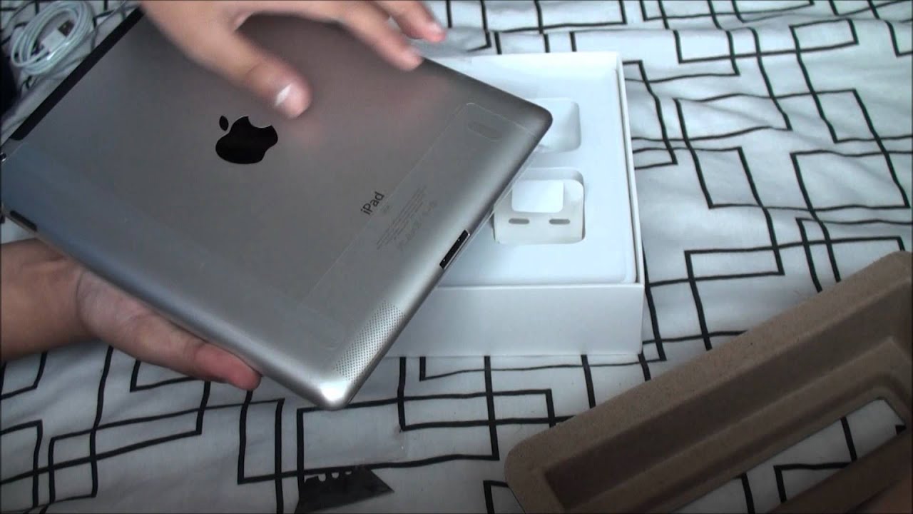Распаковка Apple iPad 2, модель Wifi + 3G &mdash; 16 ГБ &mdash; черный &mdash; HD