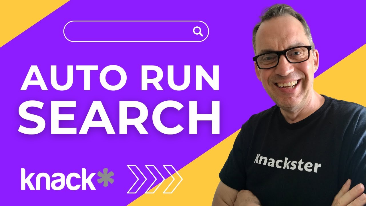 How to Auto-Run Search Views in Knack