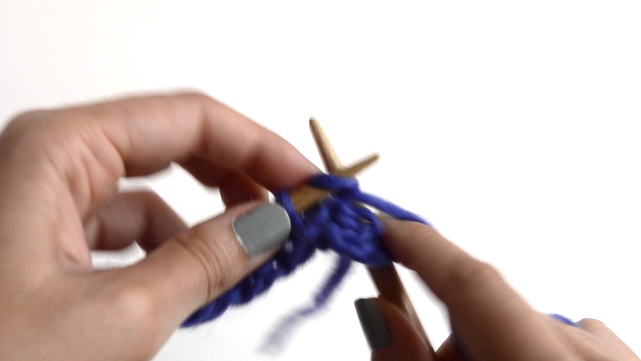 Come lavorare a grana di riso doppia(con un numero di maglie pari) - WE ARE KNITTERS