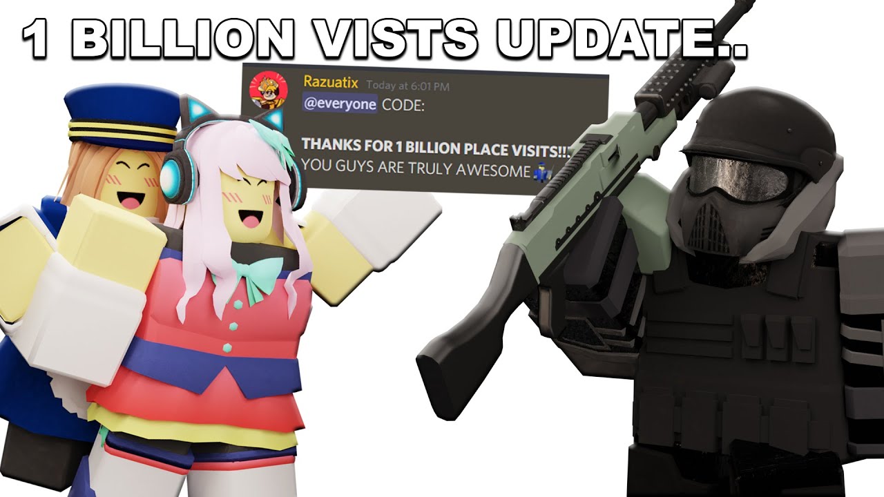 TDS 1 BILLION VISITS UPDATE | ROBLOX