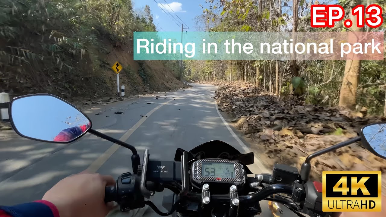EP.13 | Suzuki GSX-S150 | Riding in the national park - POV Ride [4K60fps]