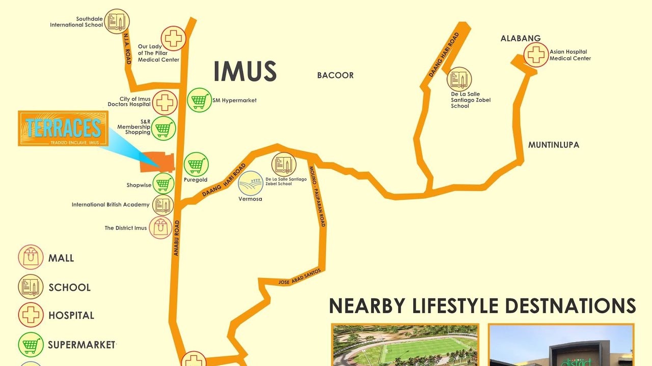 Terraces Enclave | How to get there?