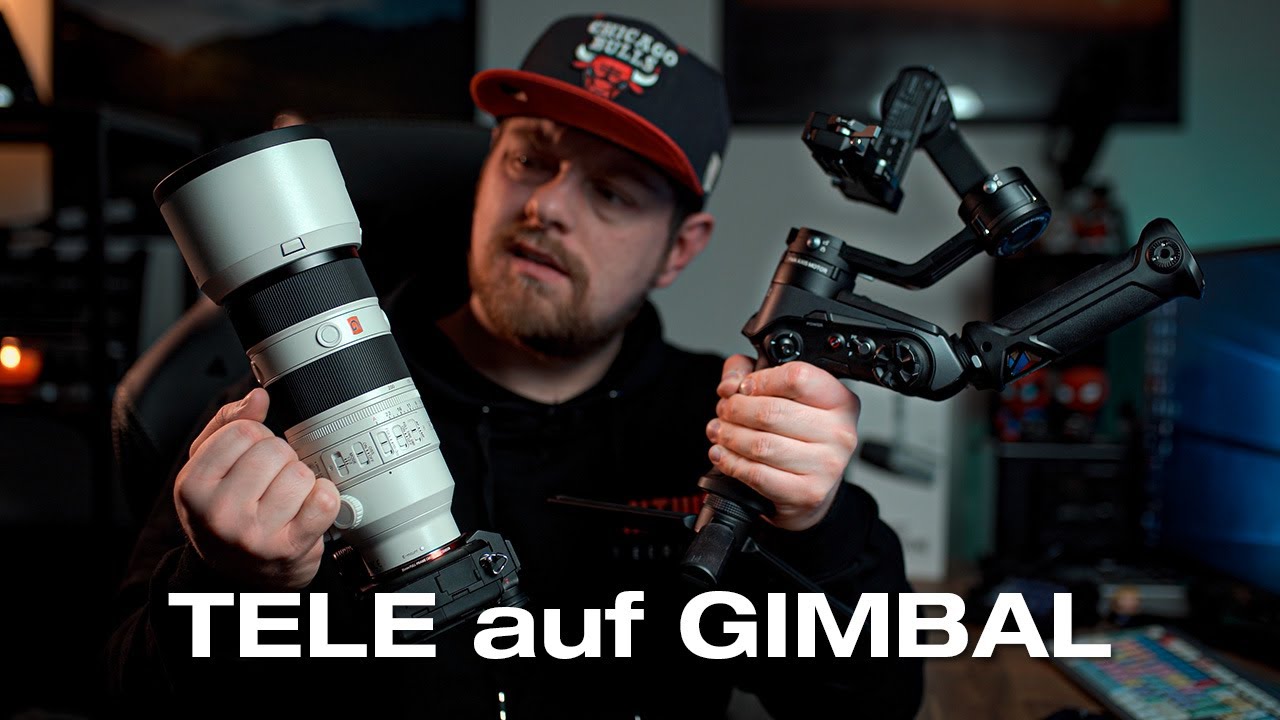 Teleobjektiv auf einem Gimbal verwenden I TUTORIAL