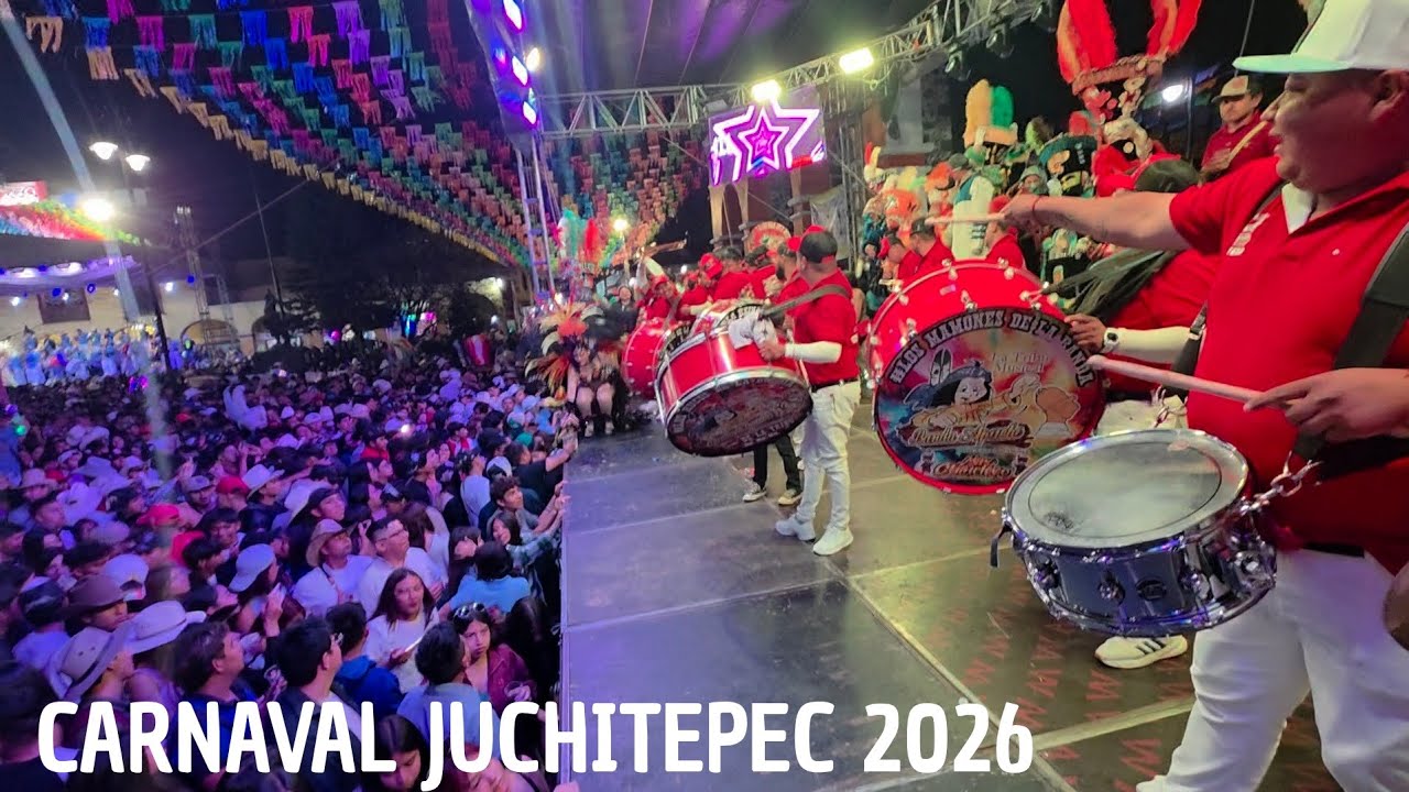 Asi se viven las noches de carnaval Juchitepec  2026
