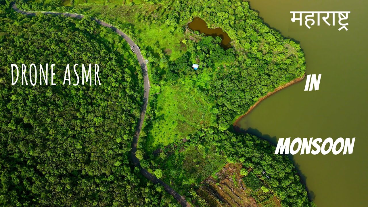 Maharashtra : A Nature's Paradise | ASMR | Pre-Monsoon Bliss #maharashtra #dji #asmr