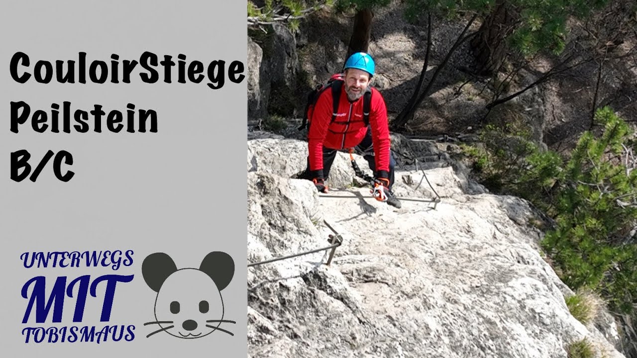 Couloir Stiege - Klettern am Peilstein