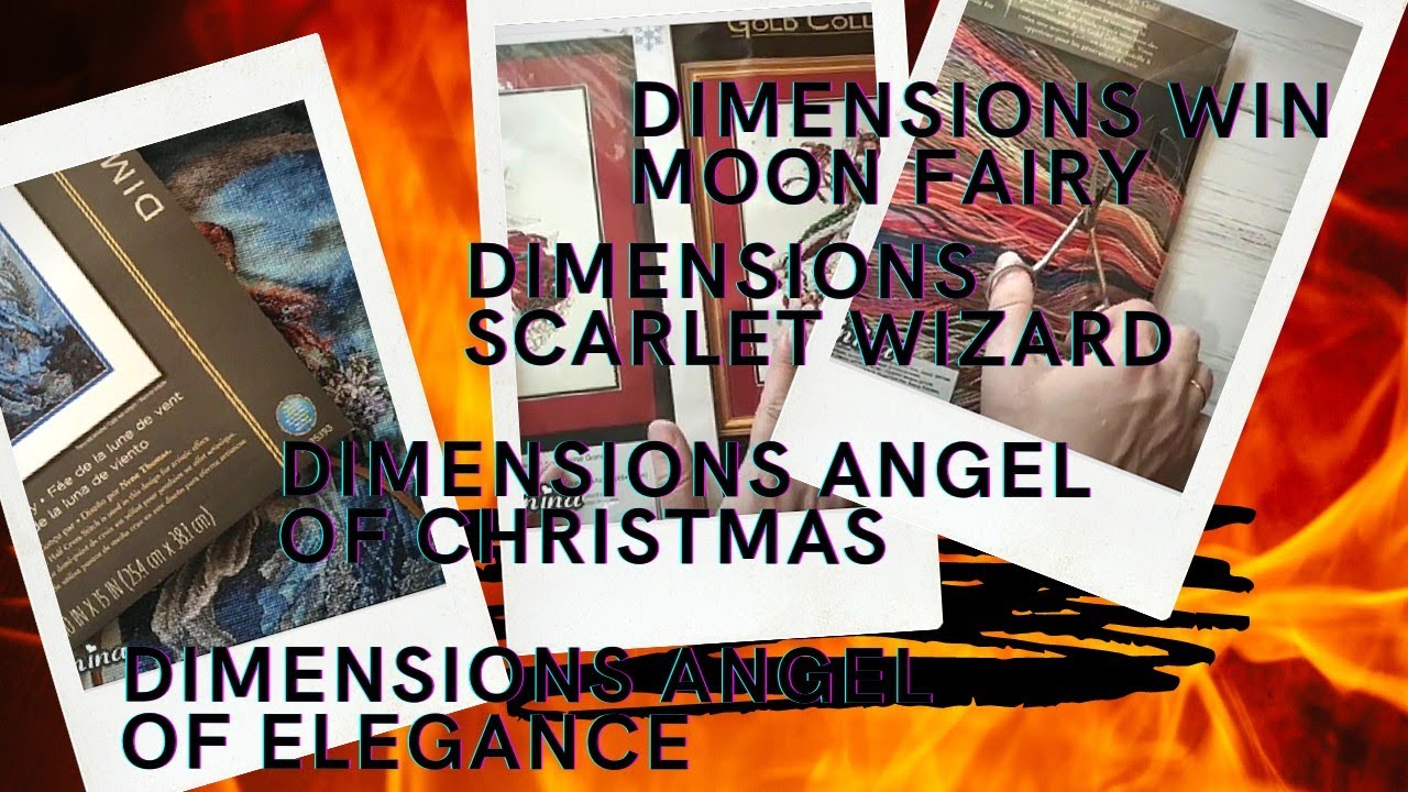 Dimensions 70-35393 Wind Moon Fairy ///Ангелы Dimensions // Dimensions 35141 Scarlet Wizard /// ЭСТЭ