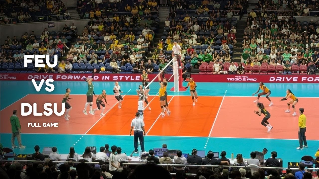 UAAP S87 FEU vs. DLSU Women's Volleyball | Round 2 April 26, 2025