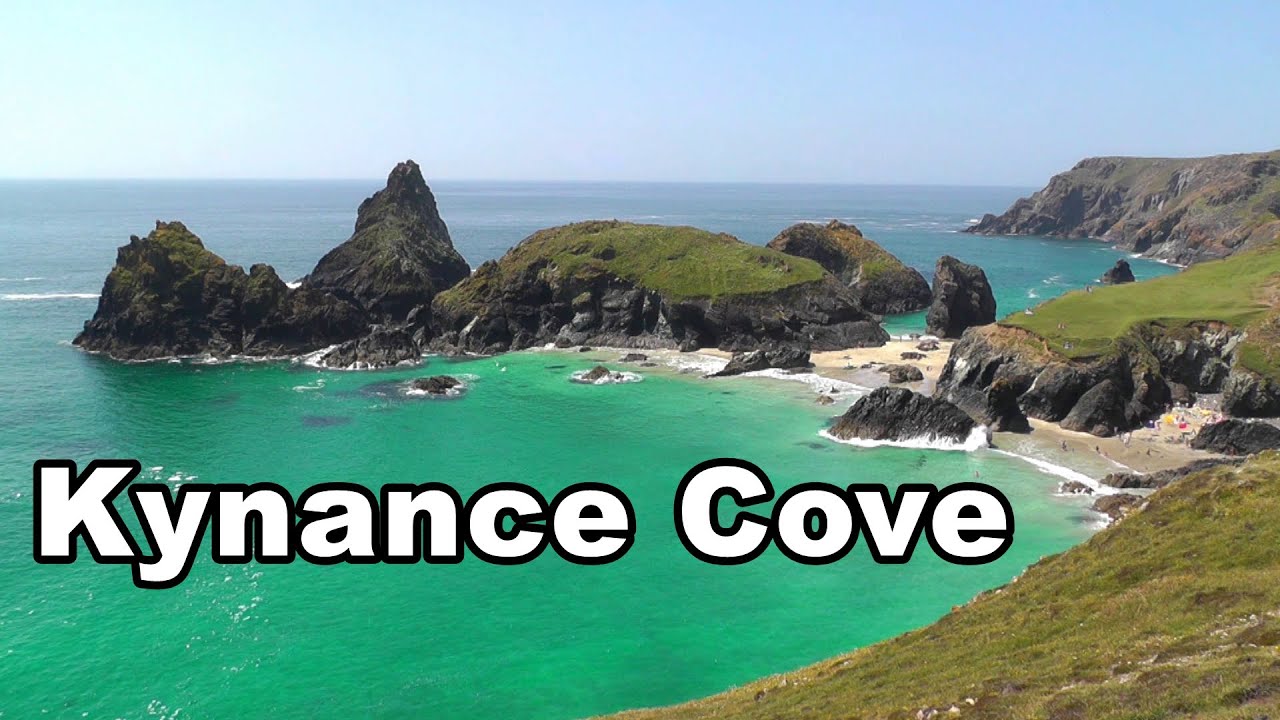Kynance Cove in Cornwall England on A Perfect Day