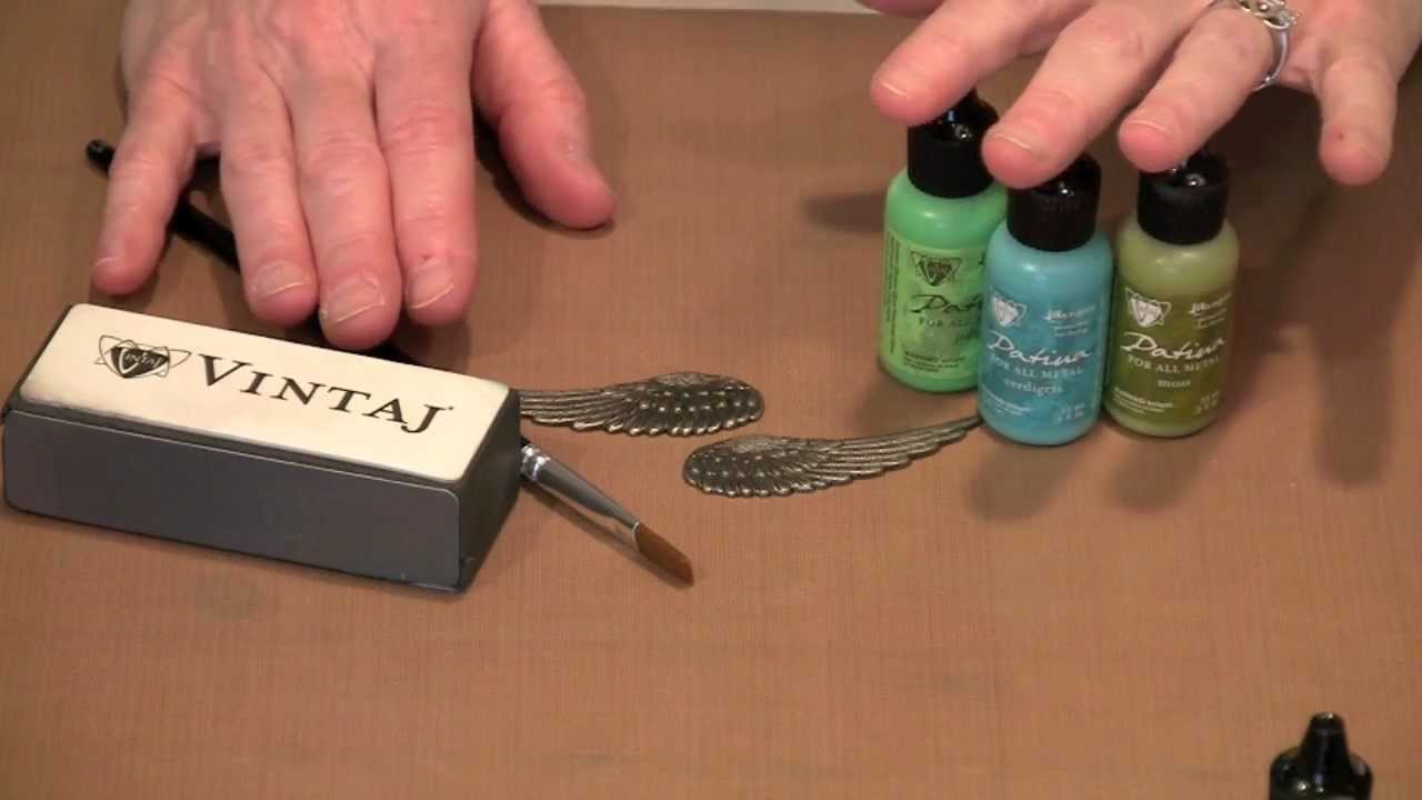 Working With Vintaj Patinas! by Joggles.com
