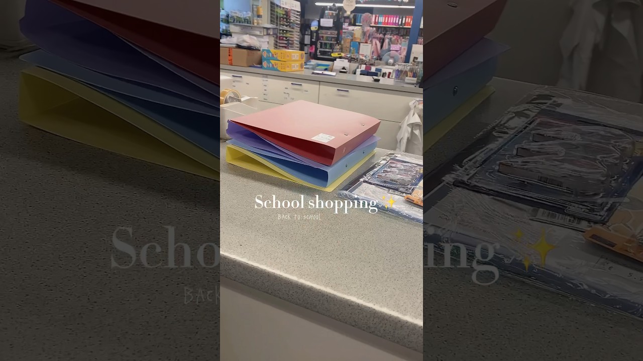 Back to school shopping! #stationary #backtoschool #kawaii #korean #school #studygram #aestetic