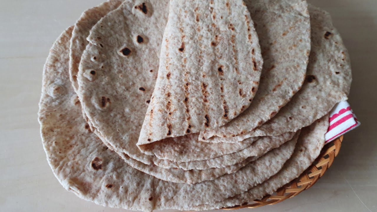 Opskrift på Hjemmelavet Fladbrød med Fuldkorn - Naan Brød