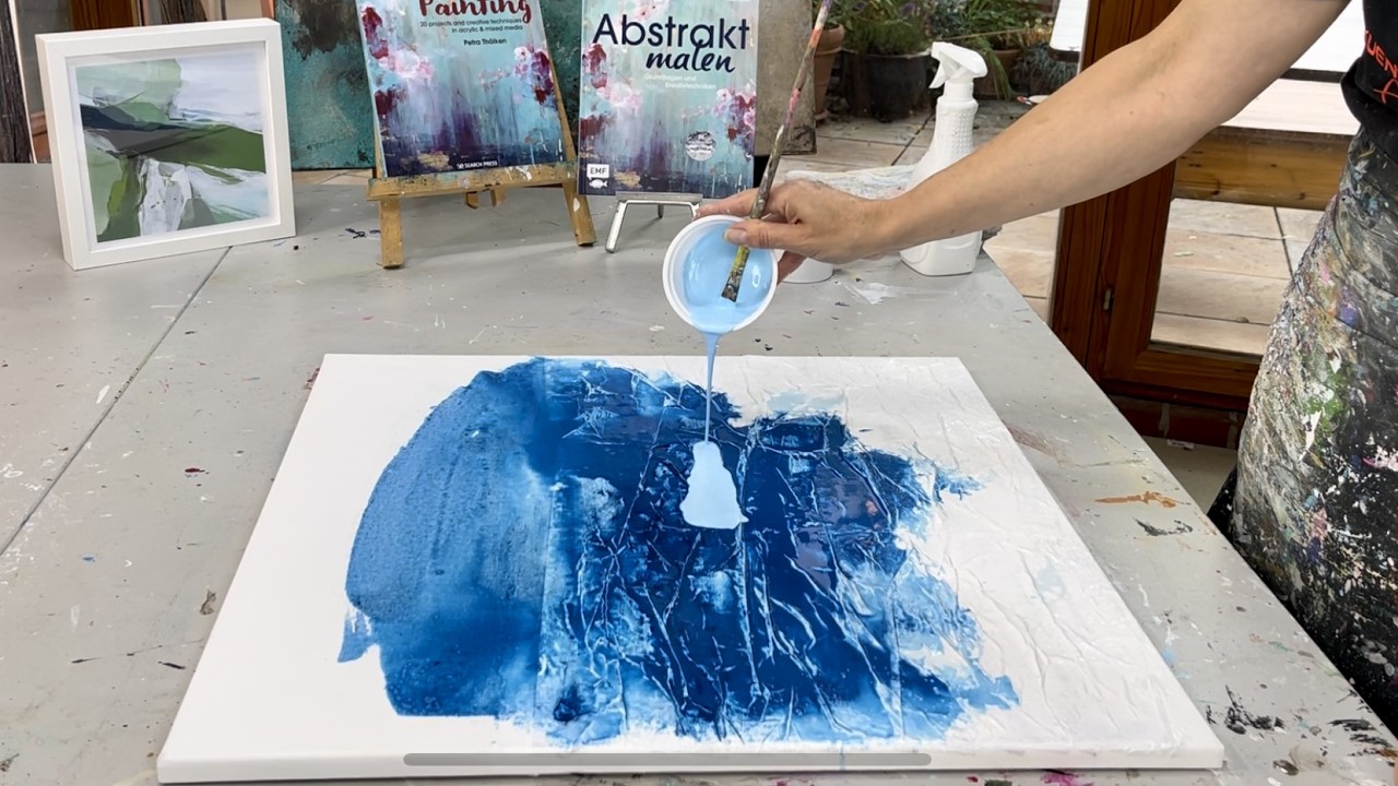 Easy Papier Struktur - Du wirst erstaunt sein, wie einfach es ist - DIY erschaffe Wunderschöne Kunst
