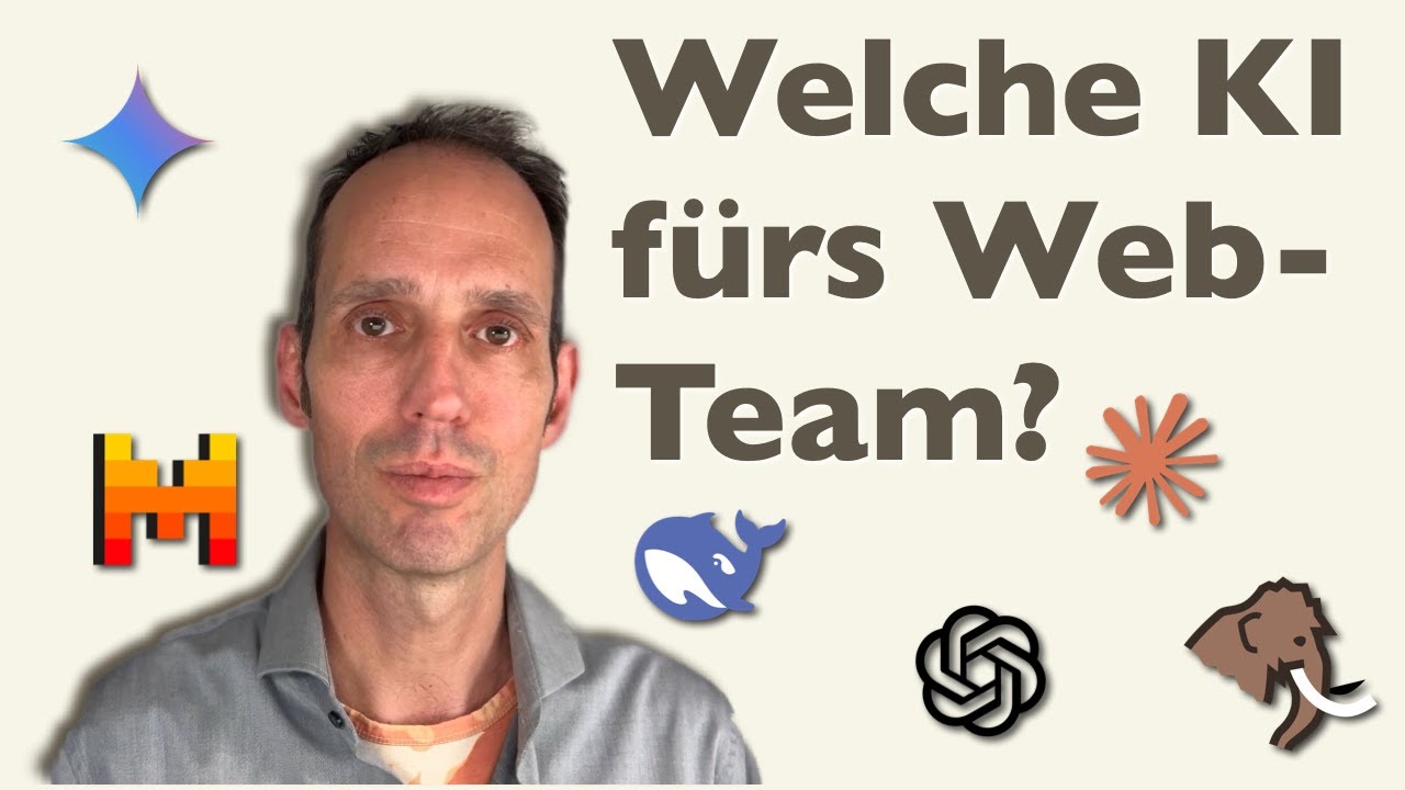 Welches KI-Modell für die Website-Erstellung? | Konzeption mit ChatGPT, Claude, Gemini & Co.