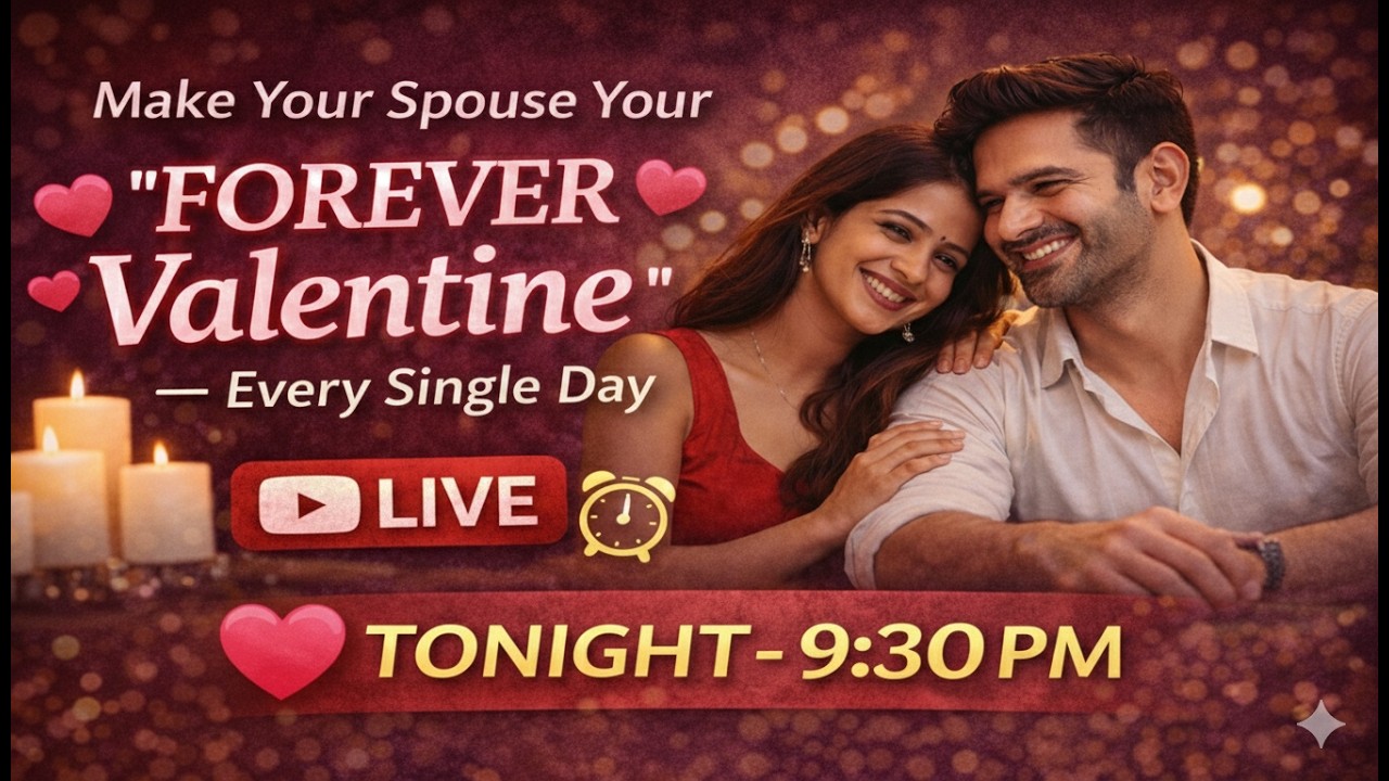 💖 Make Your Spouse Your “FOREVER Valentine” — Every Single Day #couplegoals #valentine