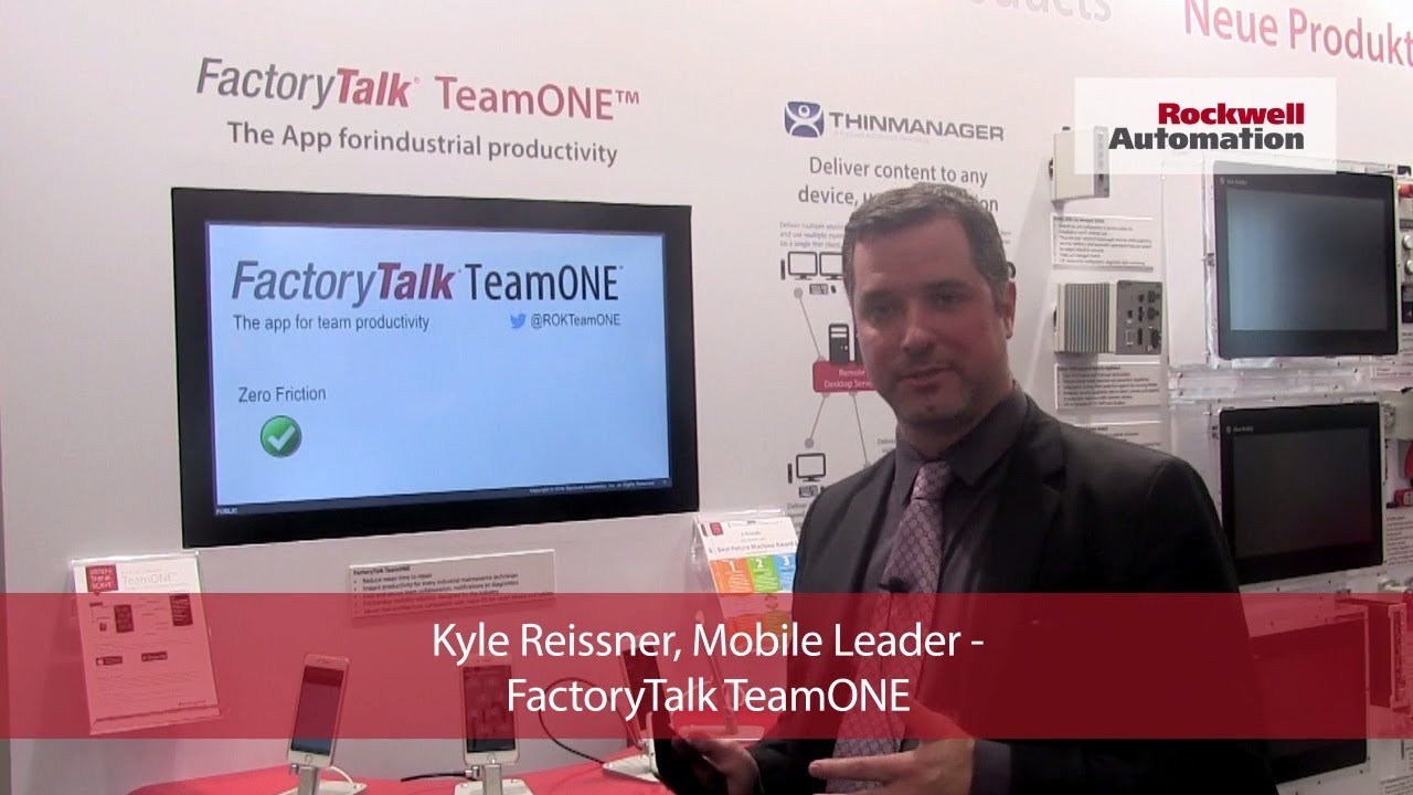 FactoryTalk TeamONE - The App for Industrial Productivity