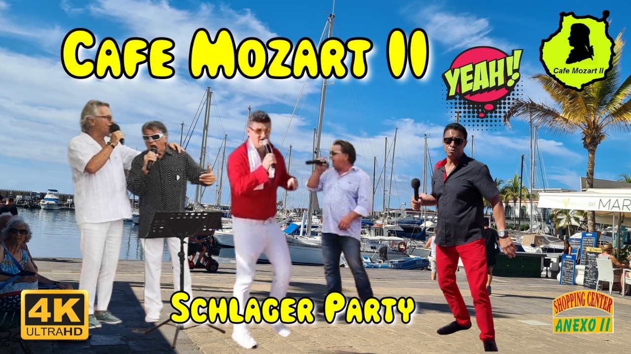 🎉 Schlagerparty am Café Mozart II – Hitmedley aus Playa del Inglés 🇪🇸 | #Anexo2 #GranCanaria