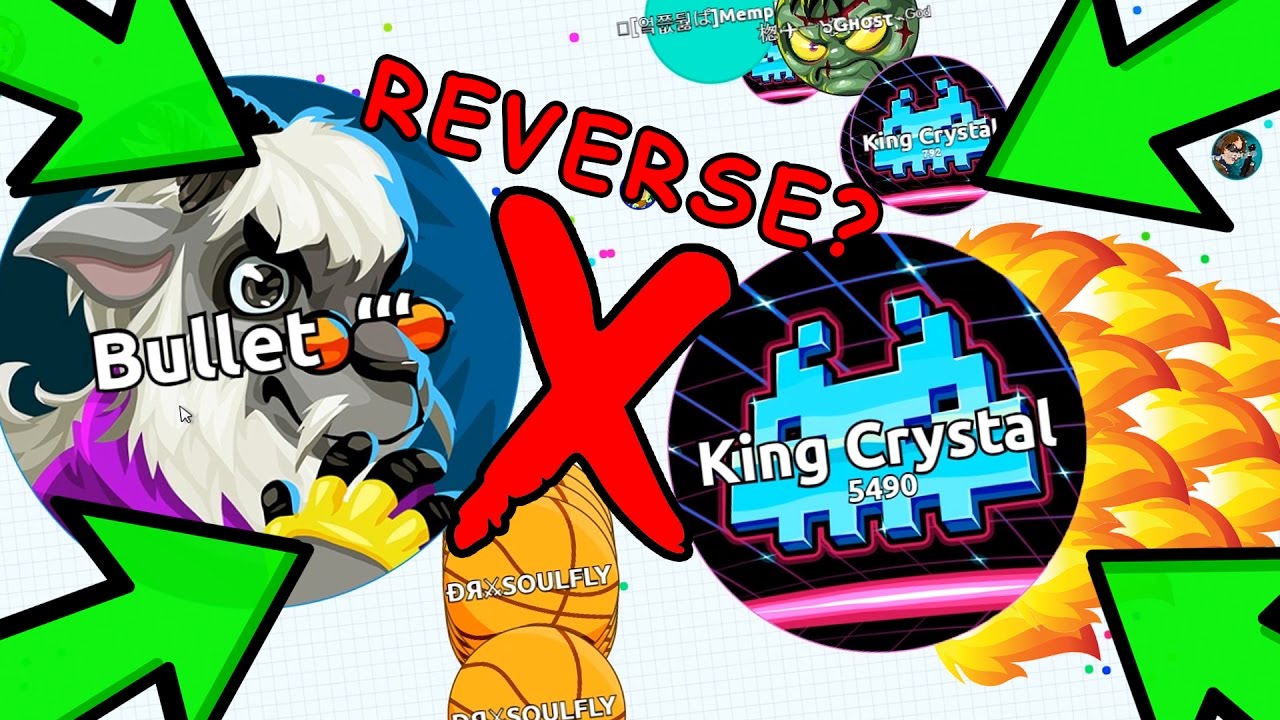 ULTIMATE AGAR.IO REVERSE DOUBLE TRICKSPLIT! INSANE AGARIO WIN COMPILATION!