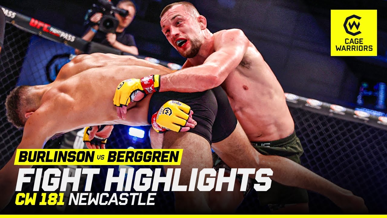 HIGH PACE THRILLER 🔥 | Justin Burlinson vs. Theodor Berggren | CW 181 Newcastle Fight Highlights