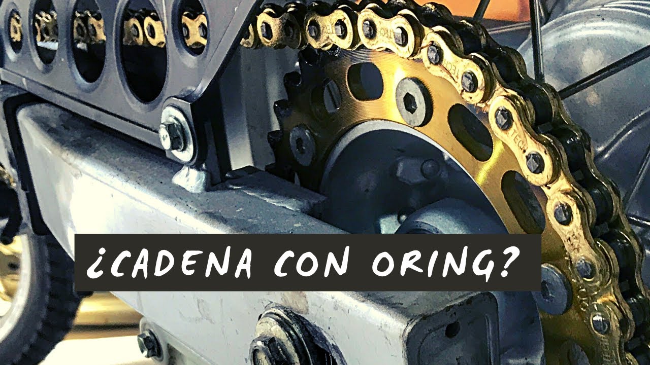 CAMBIO DE TRASMISIÓN. Por que le pongo cadena sin Oring al Tornado 250cc