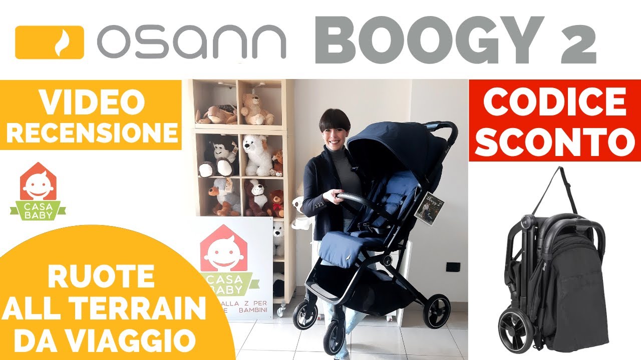 PASSEGGINO LEGGERO DA VIAGGIO BOOGY 2