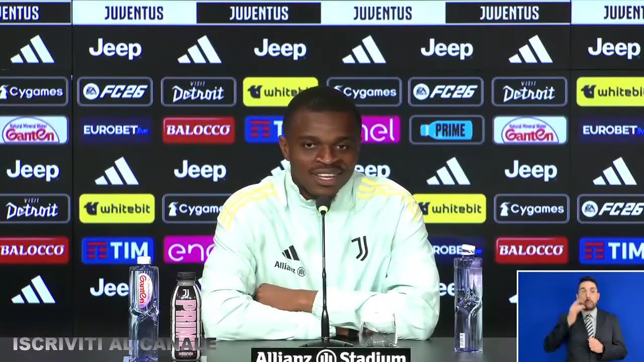 🔴 PRE  ROMA  -  JUVENTUS | CONFERENZA STAMPA KALULU  IN  CHIARO