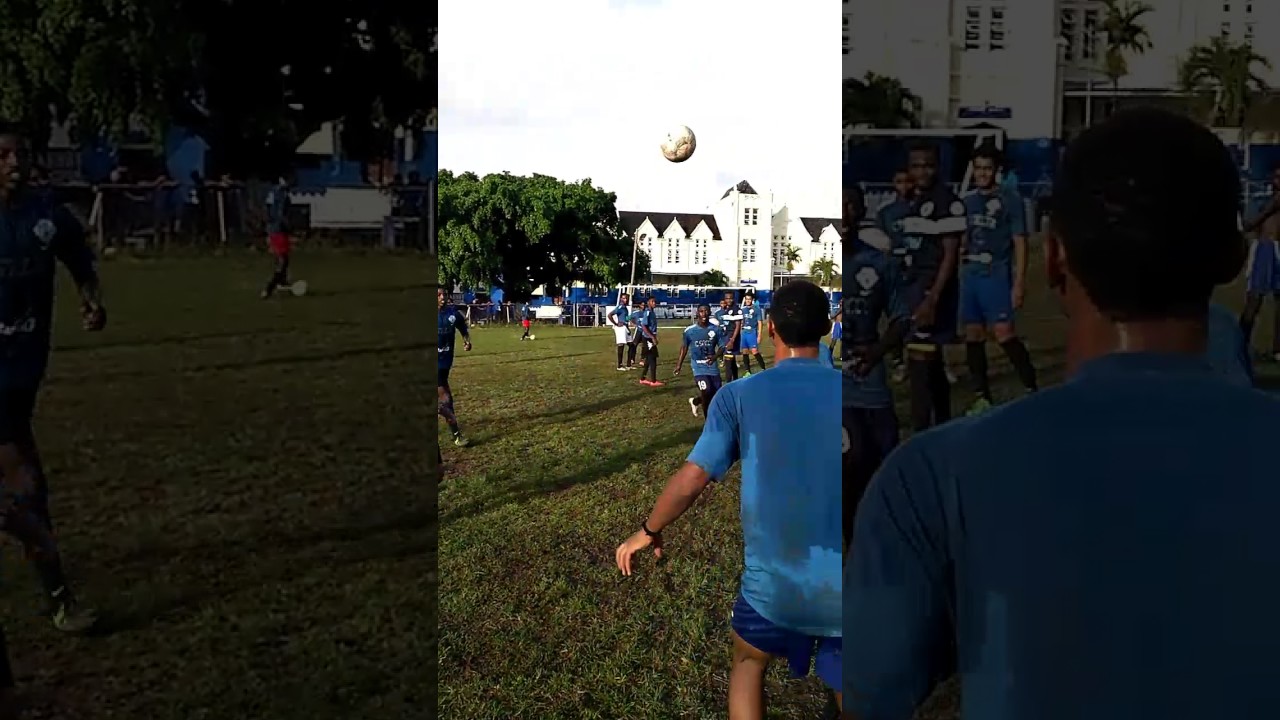 #football #fun #training  JAMAICA COLLEGE TRAINING