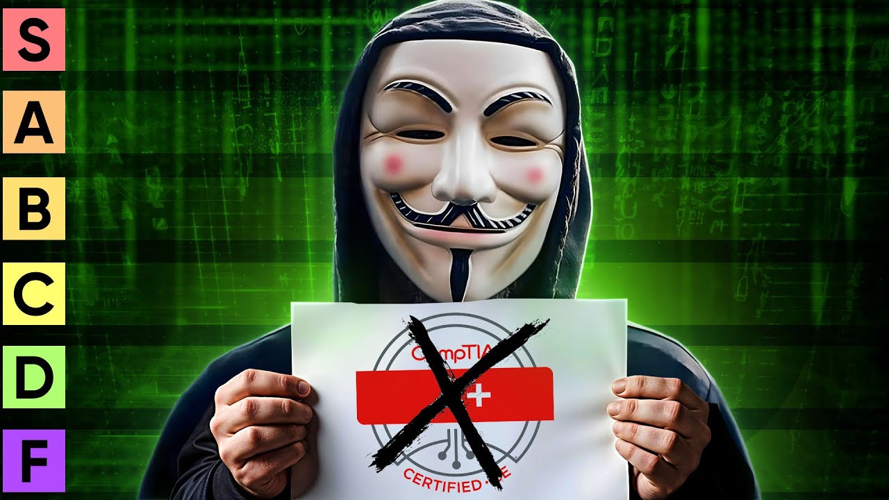 Cyber Security Certificate Tier List Ranked by an Expert for 2025