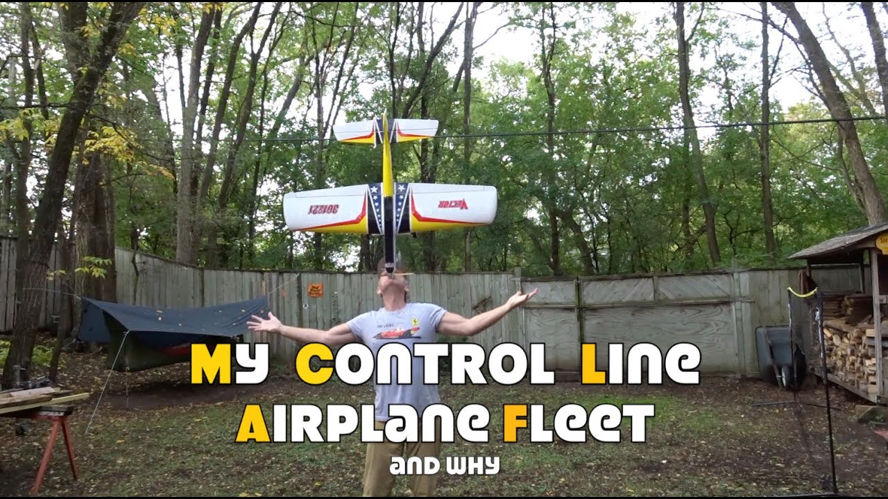 My Control Line Airplane Fleet and Why~~