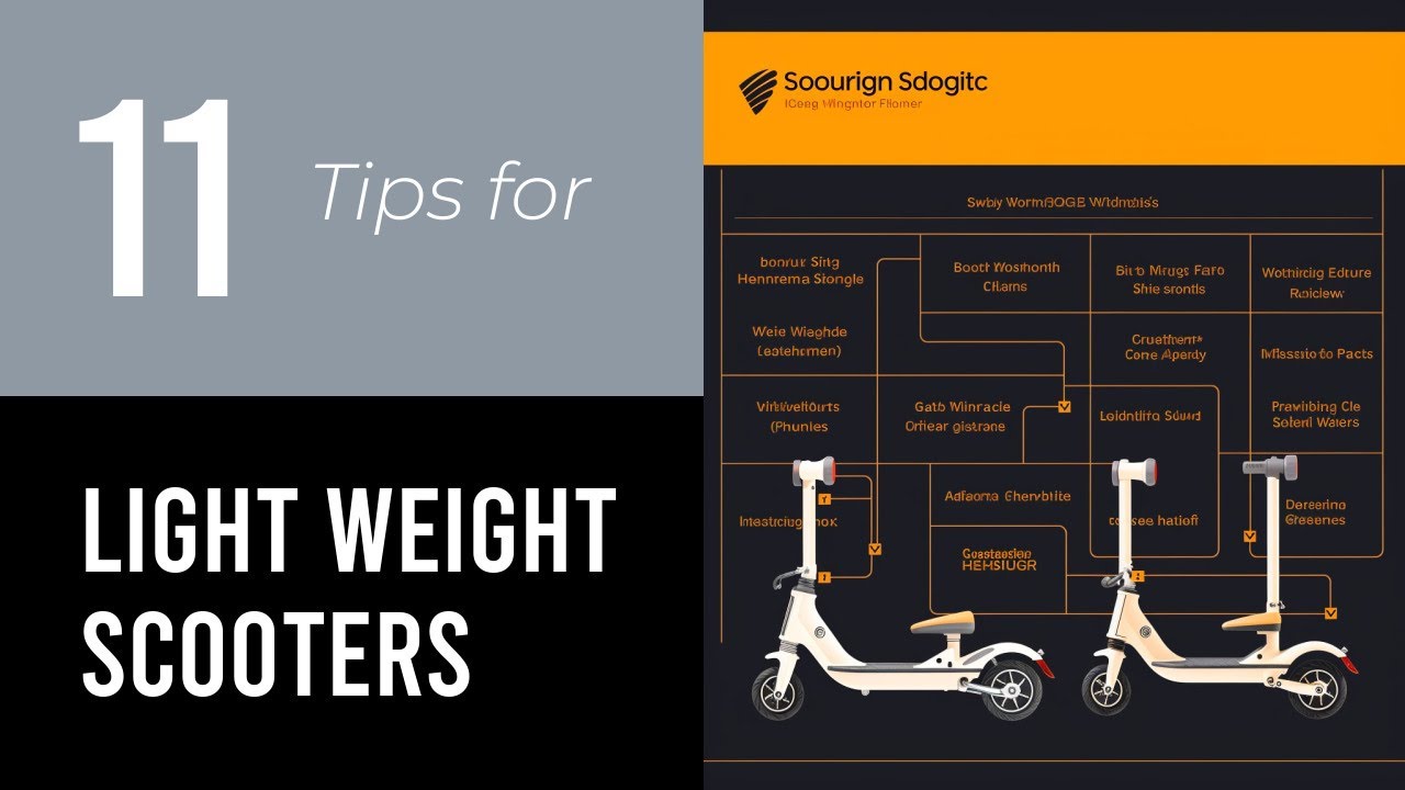 11 Tips On Light Weight Scooters For Seniors