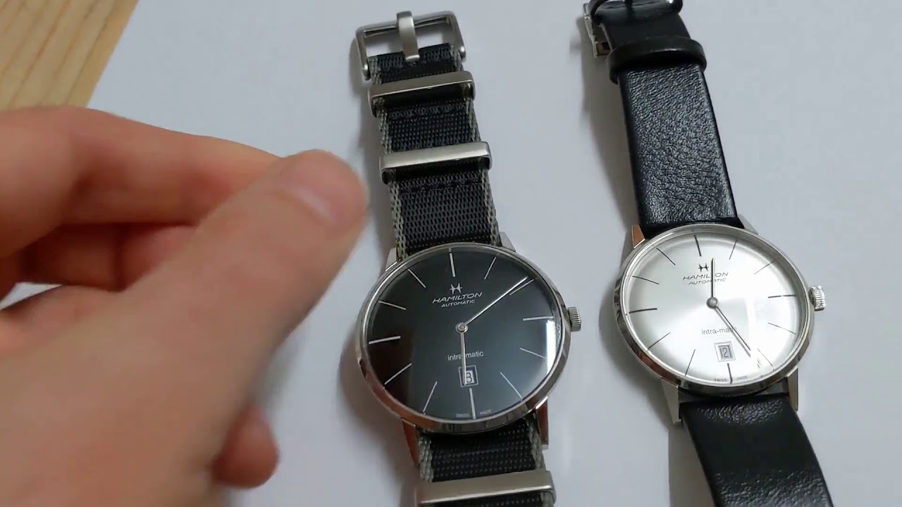 Hamilton Intra-matic: quick look at a beautiful and affordable swiss automatic watch in 38mm & 42mm