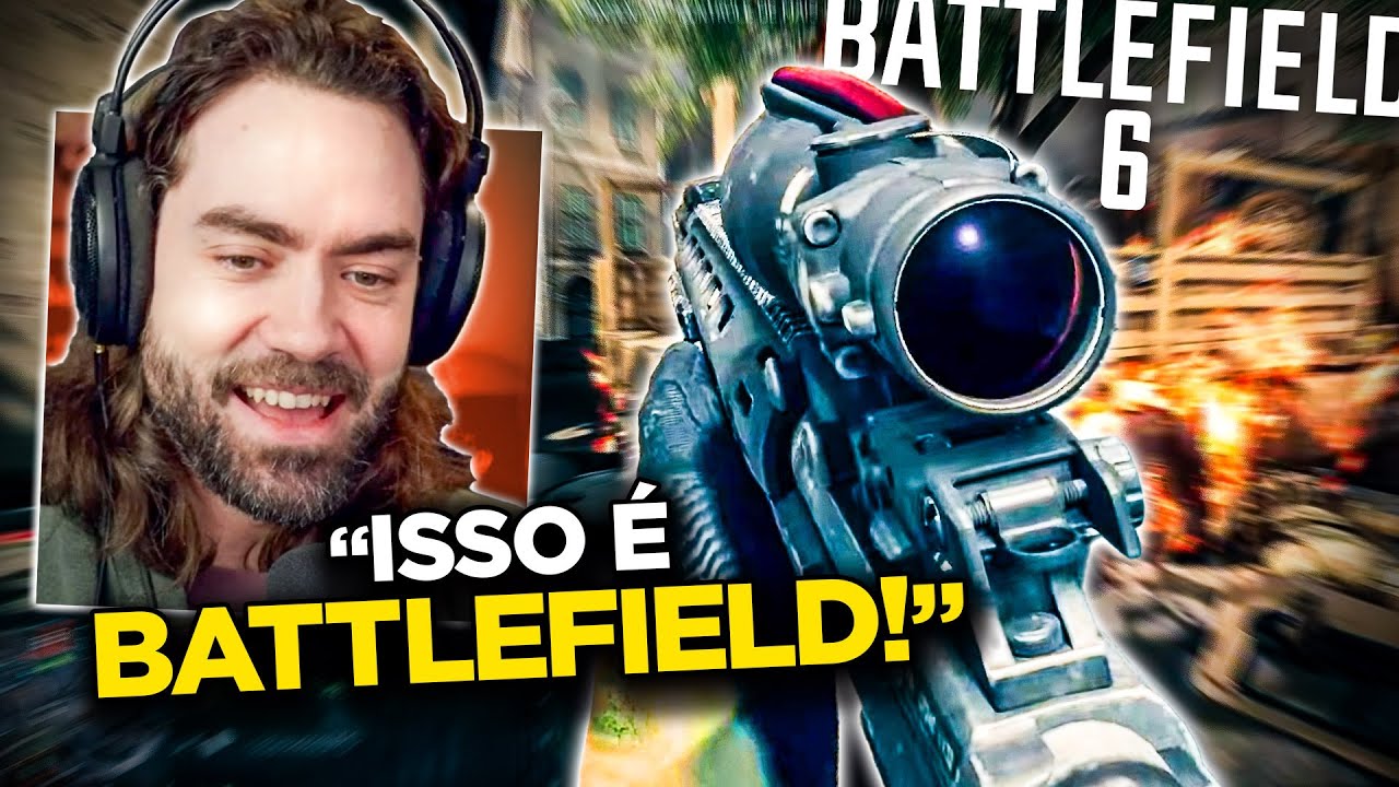 O CAÓTICO GAMEPLAY de BATTLEFIELD 6! 🔥