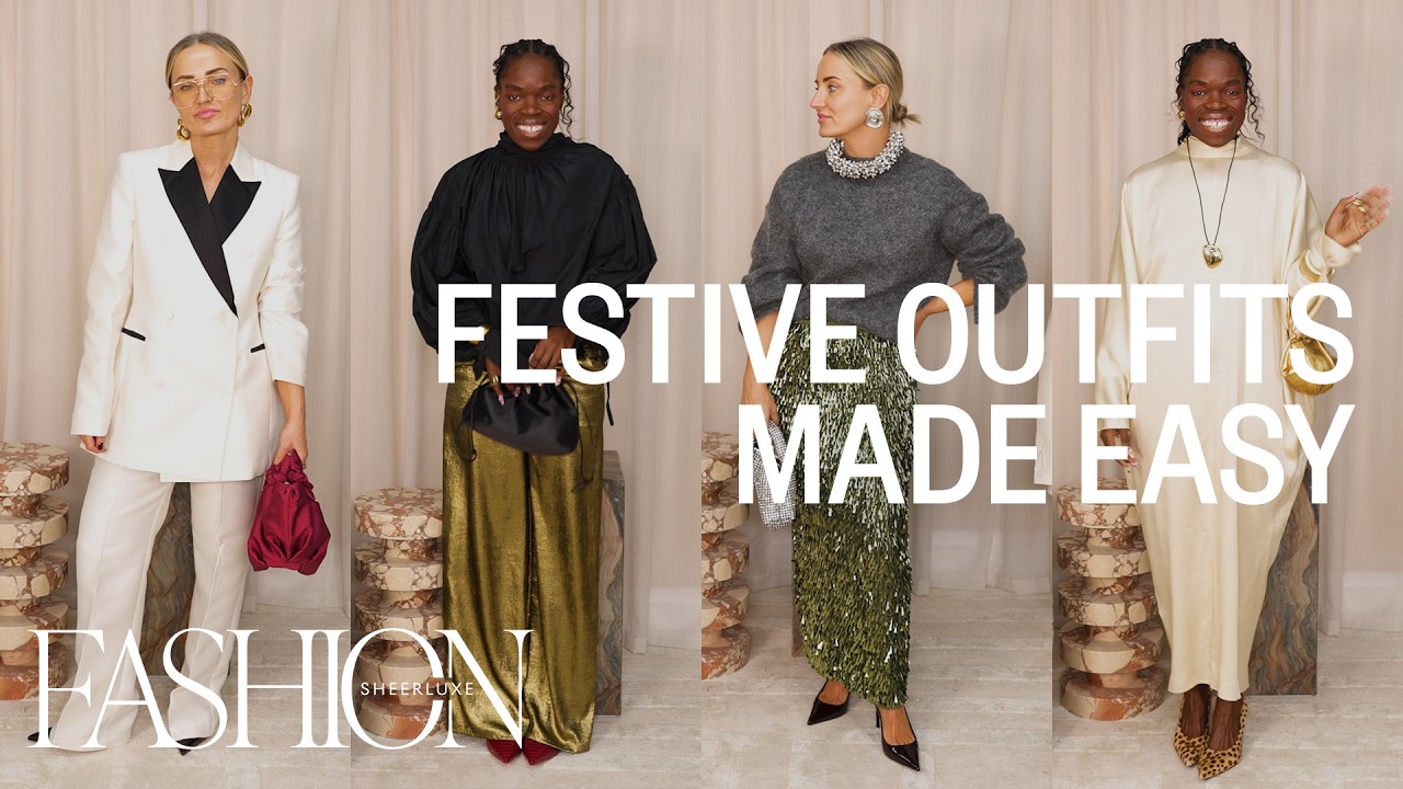 Festive Outfit Inspo: Party Dresses, Sequin Skirts & Women&rsquo;s Suits | SheerLuxe Fashion