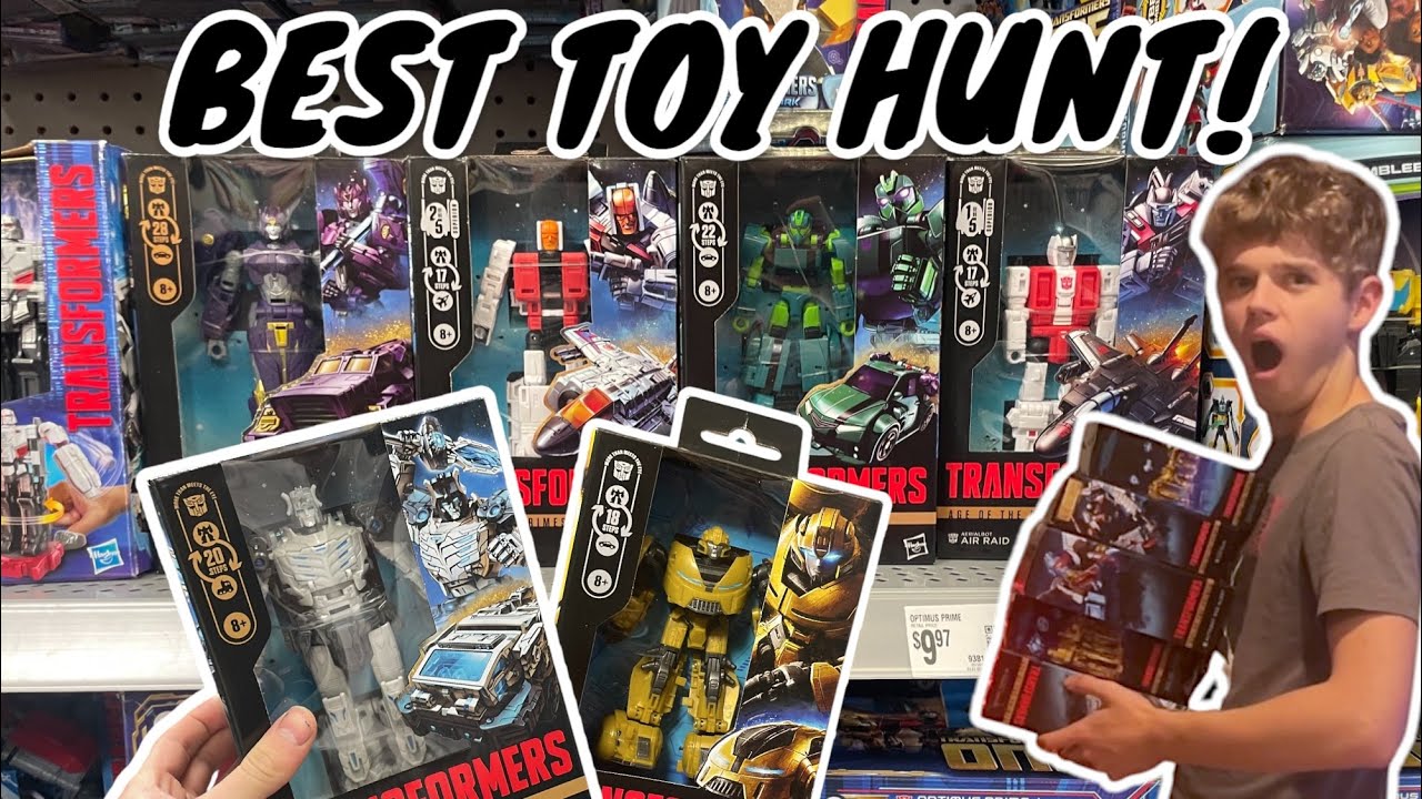 The BEST TOY HUNT EVER! Transformers Toy Hunt (AGE OF THE PRIMES FOUND!)