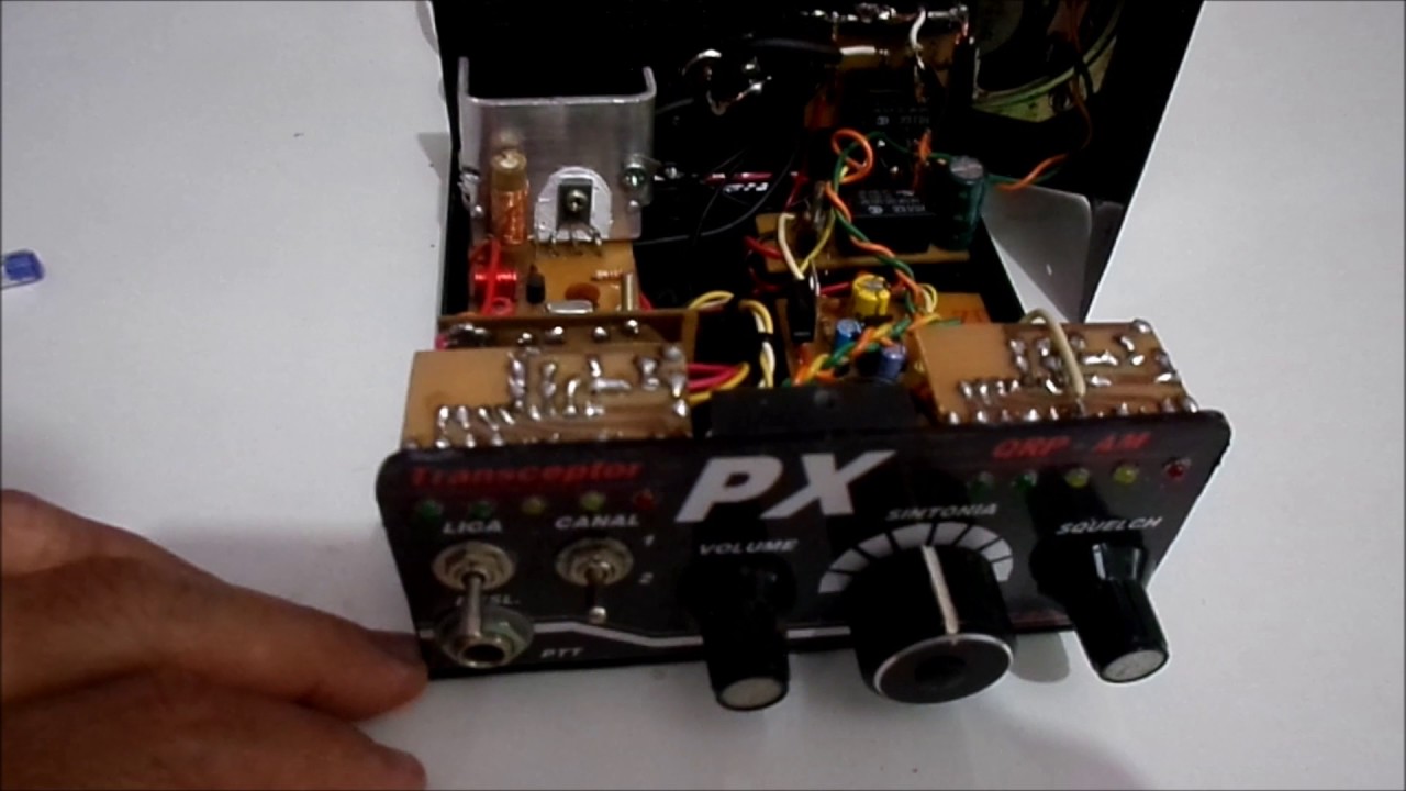 TRANSCEPTOR QRP AM DE 11 METROS  (PX)  .