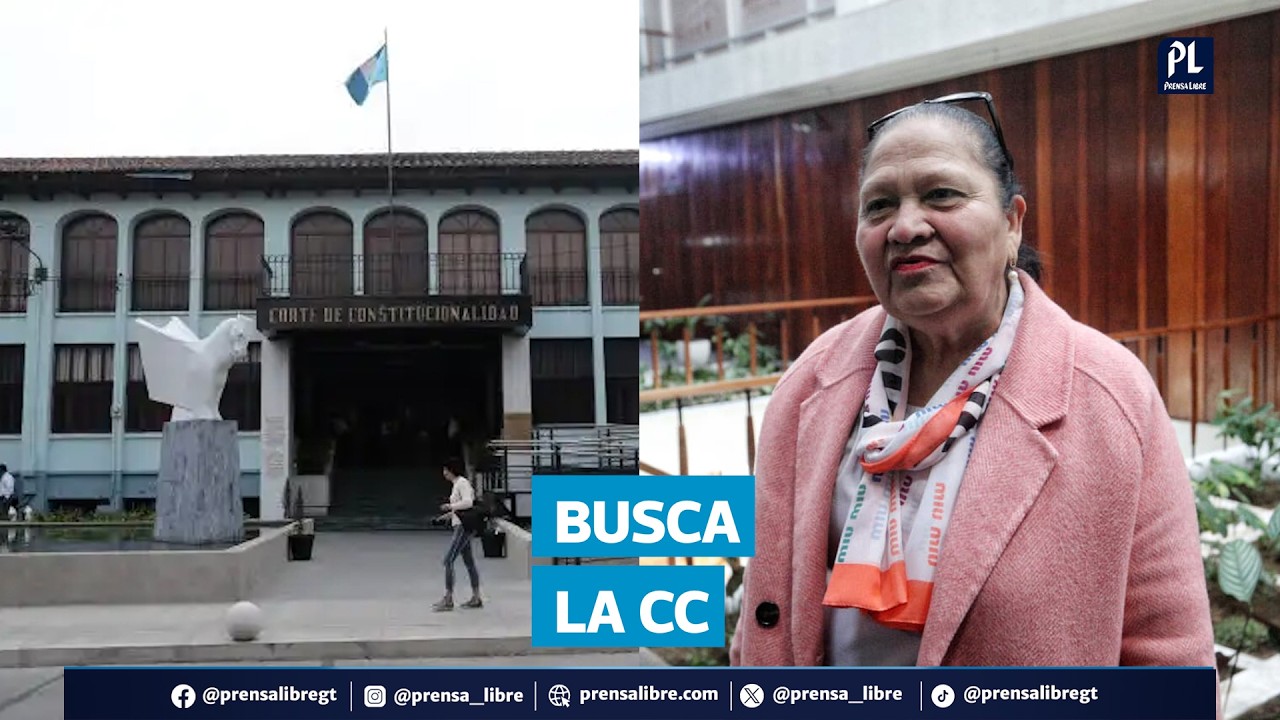 ¿Del MP a la CC? Consuelo Porras busca llegar a la máxima corte de Guatemala
