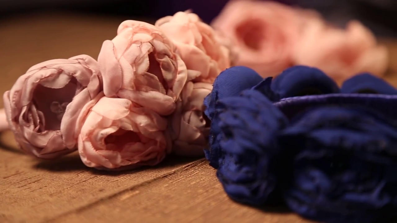 «Ручная работа». Цветы из шифона (14.01.2015)