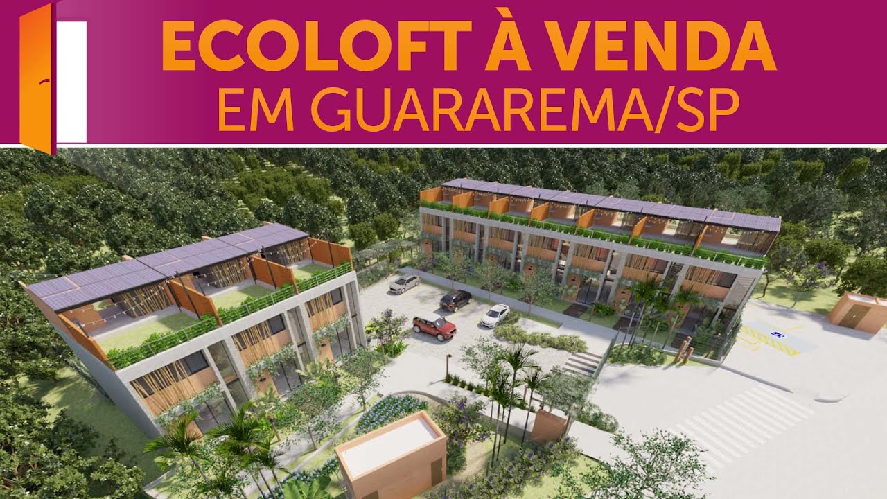 Loft de tijolo ecológico e bloco de concreto