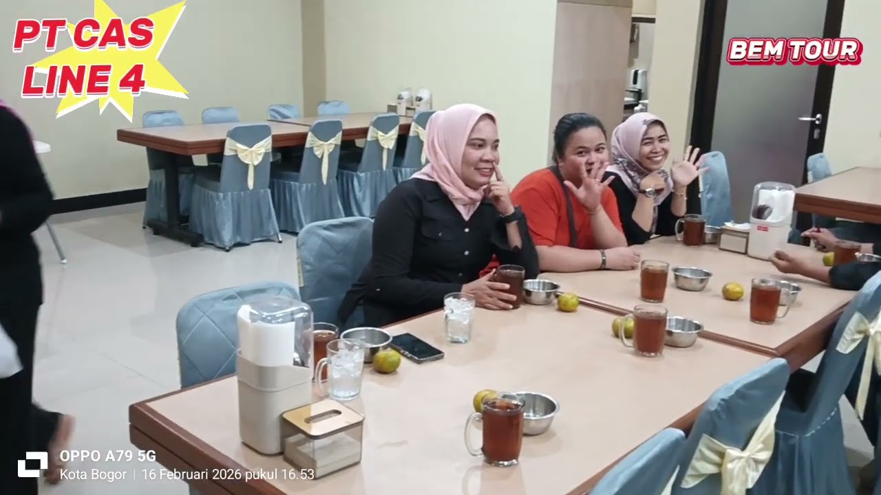 CUCURAK PT CAS LINE 4 RM SAIYO TALANG BOGOR TGL 16 FEB 2026